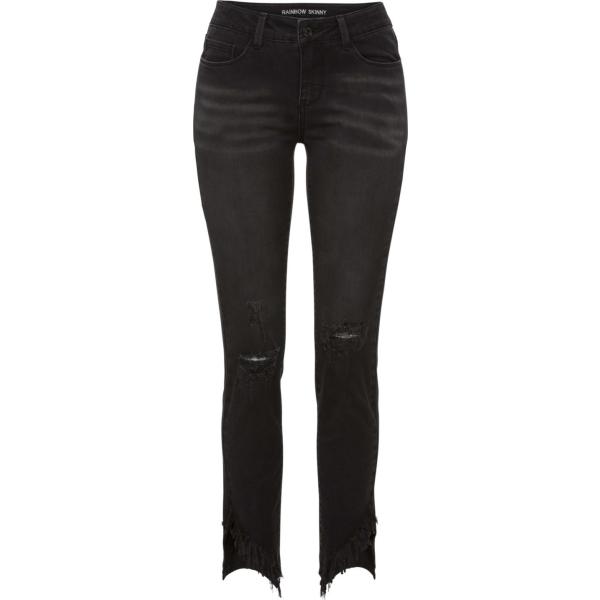 jeans skinny Rainbow nero