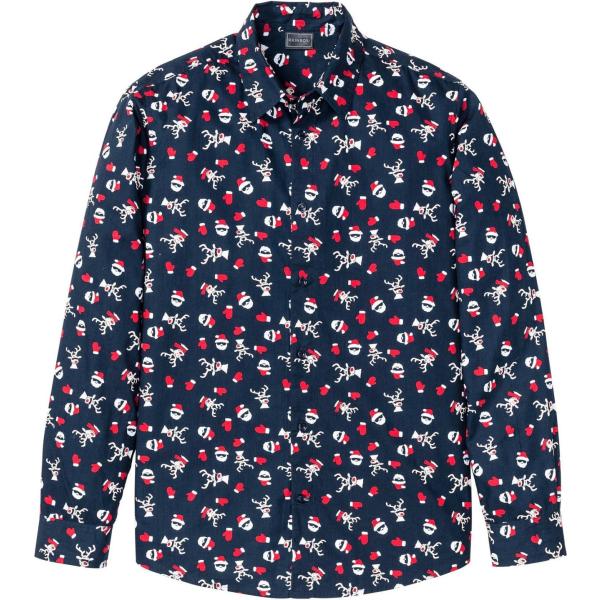 camicie bonprix blu