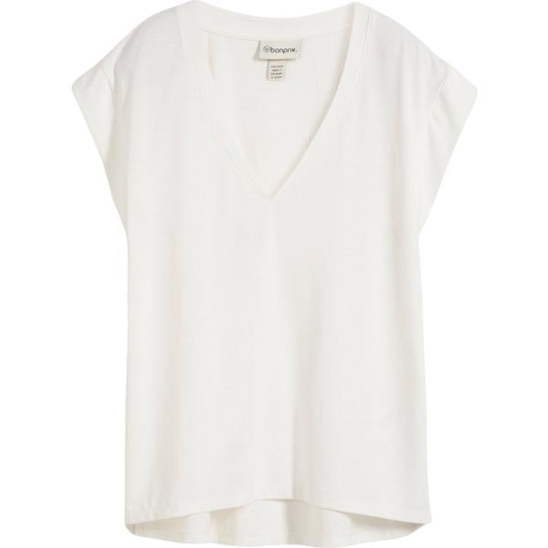 bluse bonprix bianco