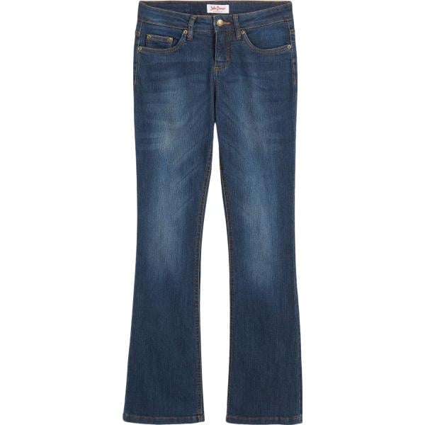 jeans bootcut bonprix blu