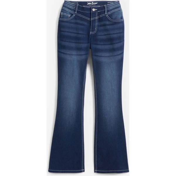 jeans bootcut bonprix blu
