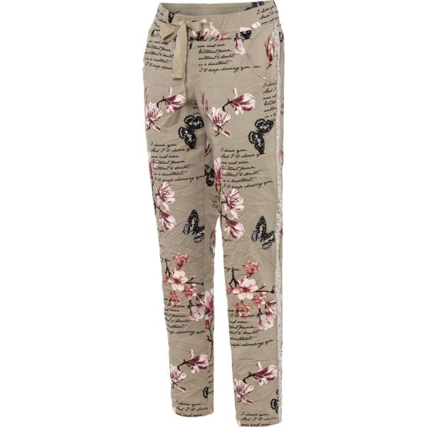 pantaloni Rainbow marrone
