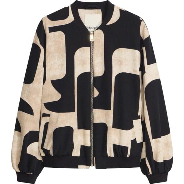 Bomber da donna in nero pece bonprix bonprix