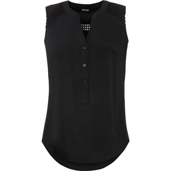 top bonprix nero