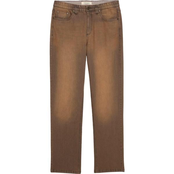 jeans bonprix marrone