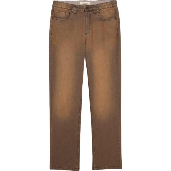 jeans bonprix marrone