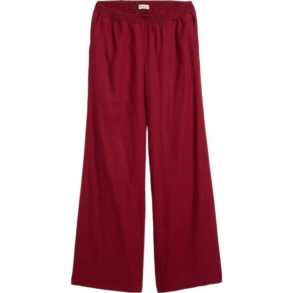 pantaloni a palazzo bonprix rosso