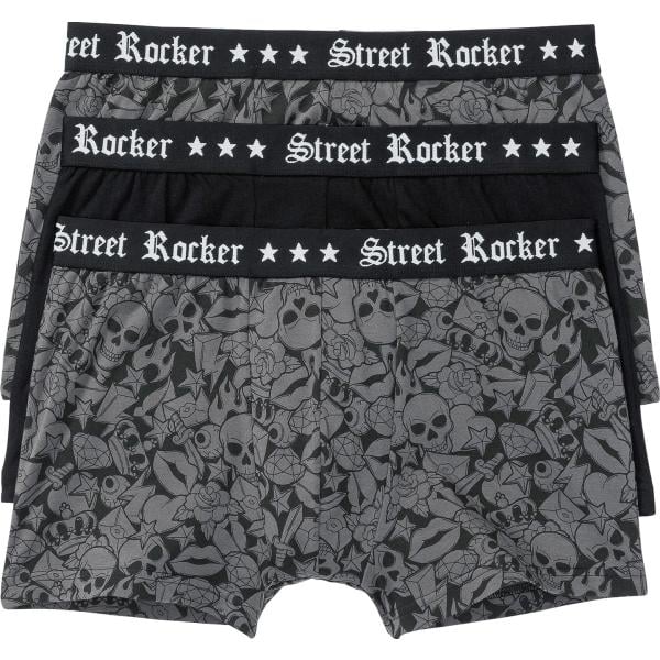 boxer bonprix grigio