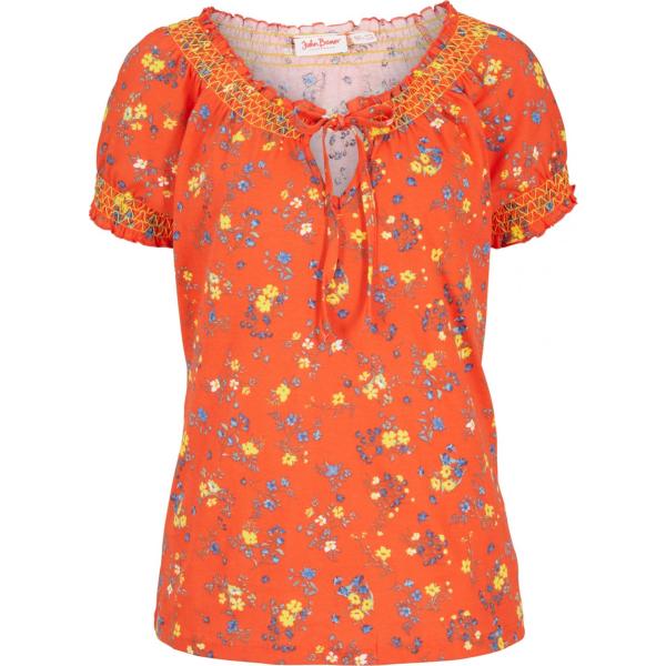 t-shirt John Baner JEANSWEAR arancione