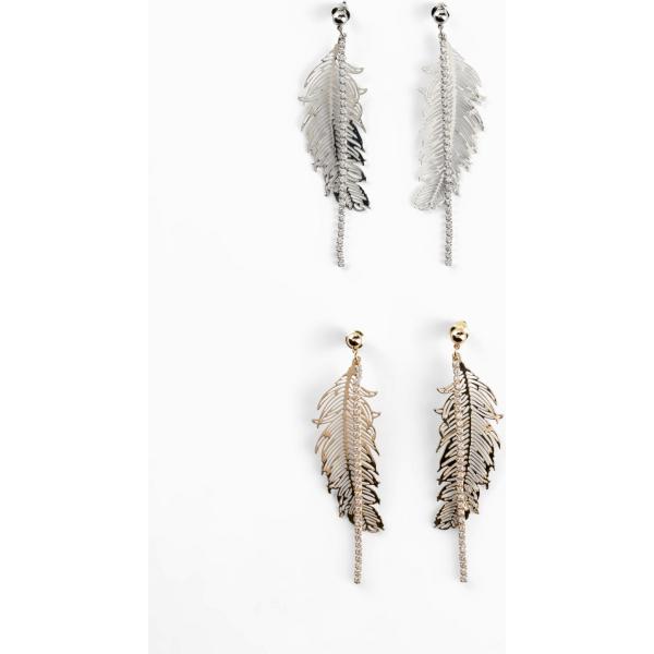 orecchini Bpc bonprix collection grigio