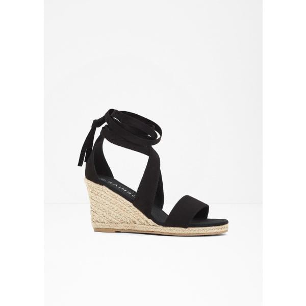 sandali bonprix nero