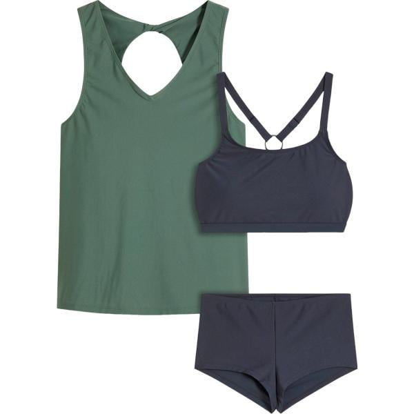 costumi interi bonprix verde