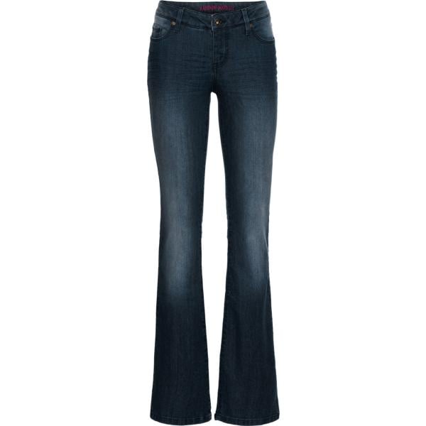 jeans bootcut bonprix blu