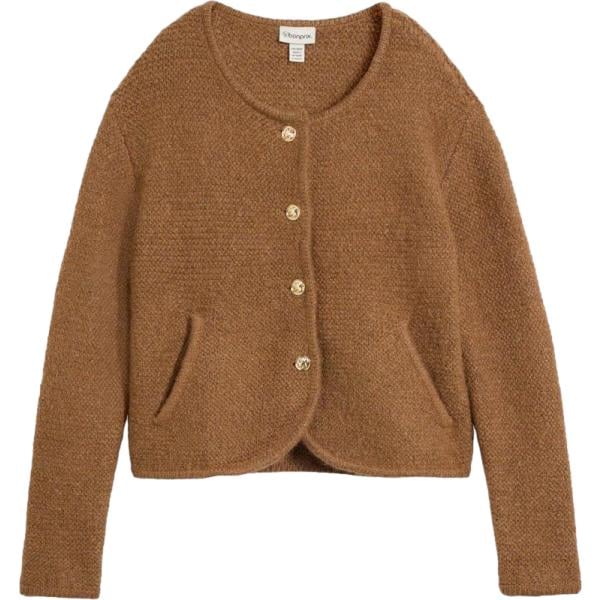 cardigans bonprix marrone