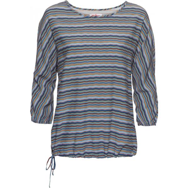 Tunica fantasia blu John Baner JEANSWEAR marrone