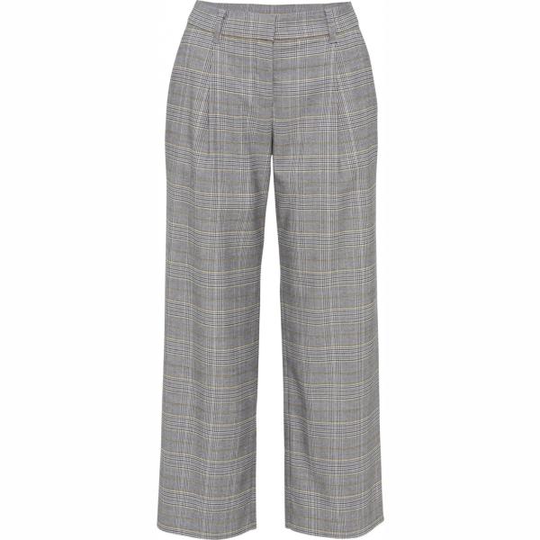 pantaloni capri Bodyflirt grigio a quadri