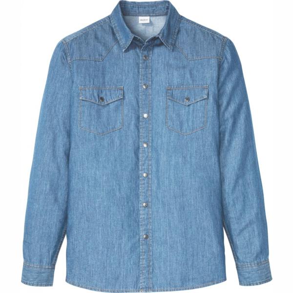 camicie John Baner JEANSWEAR blu