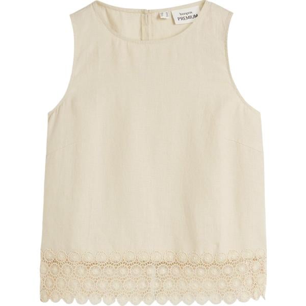 top bonprix bianco
