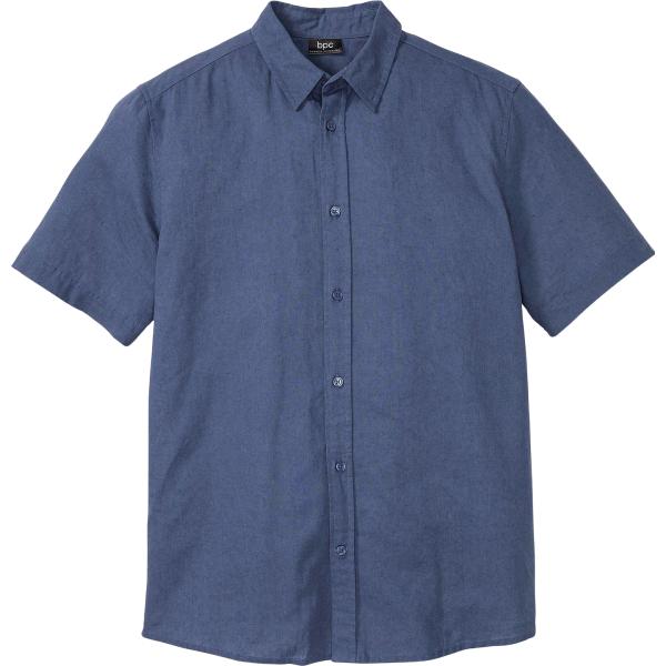 camicie a manica corta bonprix blu
