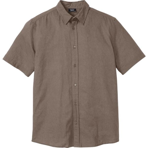 camicie a manica corta bonprix marrone