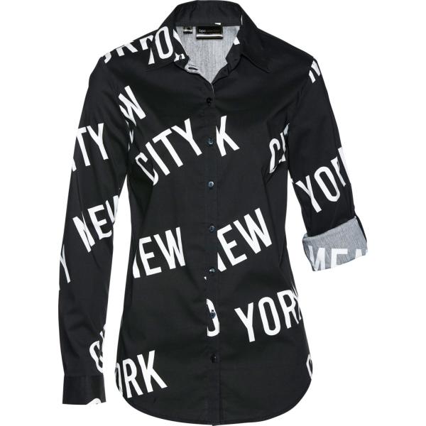 camicie bonprix nero