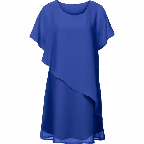vestiti asimmetrici BODYFLIRT boutique blu tinta unita