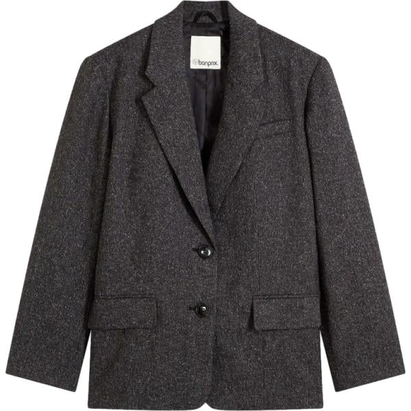 blazer bonprix grigio