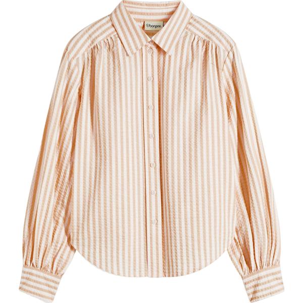 camicie bonprix bianco a righe