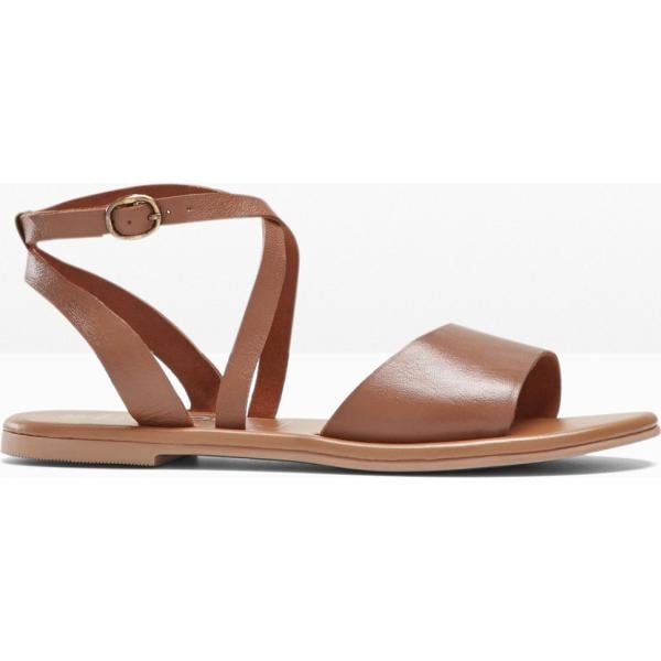 sandali in pelle Rainbow marrone