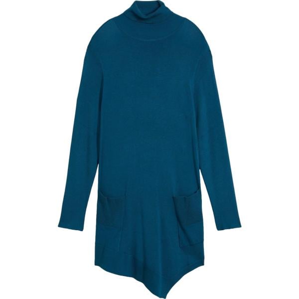 Pullover da donna in verde scuro lungo in viscosa bonprix bonprix