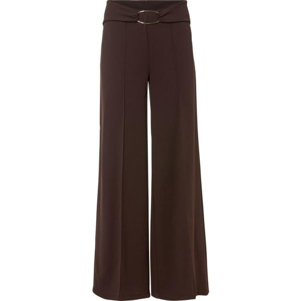 pantaloni a palazzo bonprix marrone