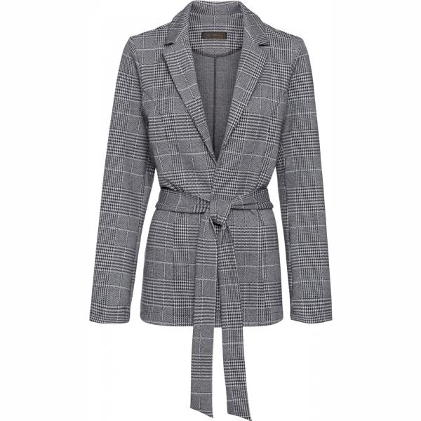 blazer Bpc selection grigio a quadri