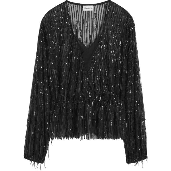 bluse bonprix nero