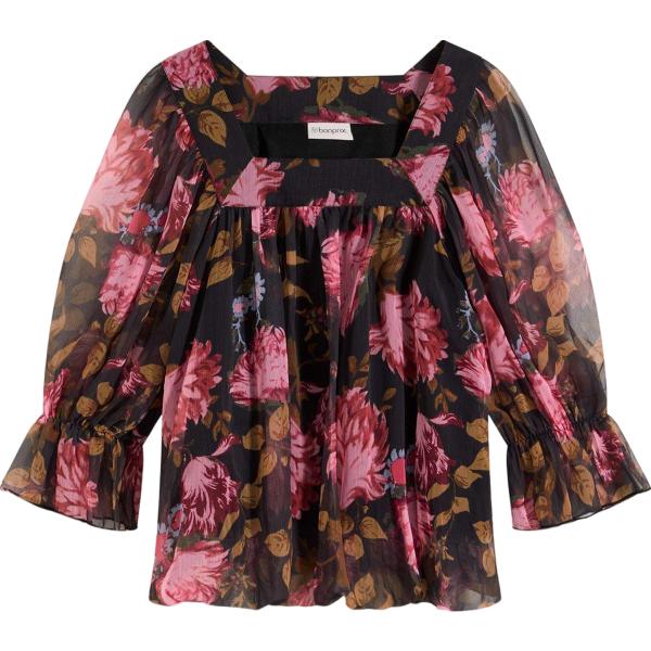 bluse bonprix nero
