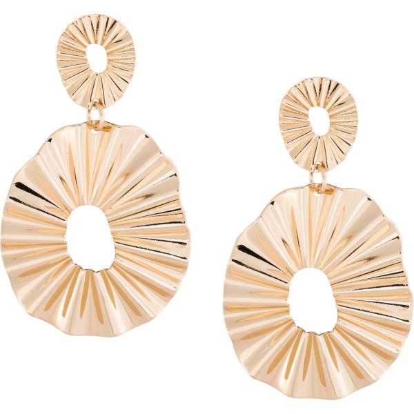 Orecchini con cerchi oro Bpc bonprix collection