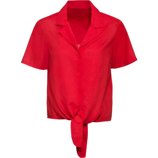 camicie a manica corta Bodyflirt rosso