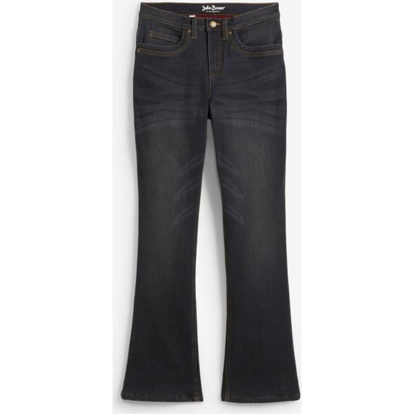 jeans bootcut bonprix nero