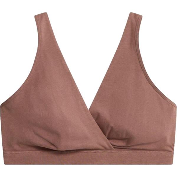 Reggiseno da donna senza ferretto in marrone chiaro bonprix
