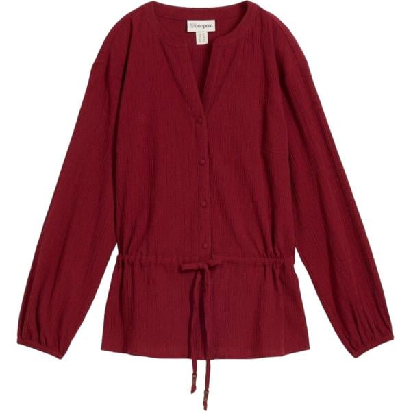 bluse bonprix rosso