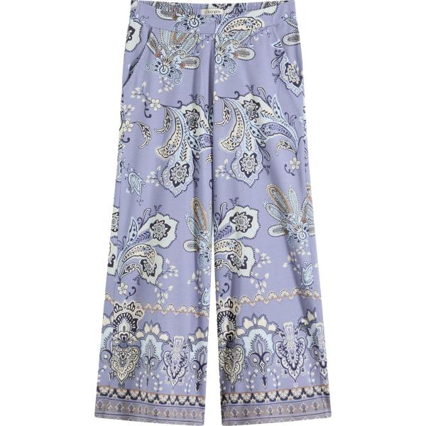 pantaloni bonprix grigio paisley