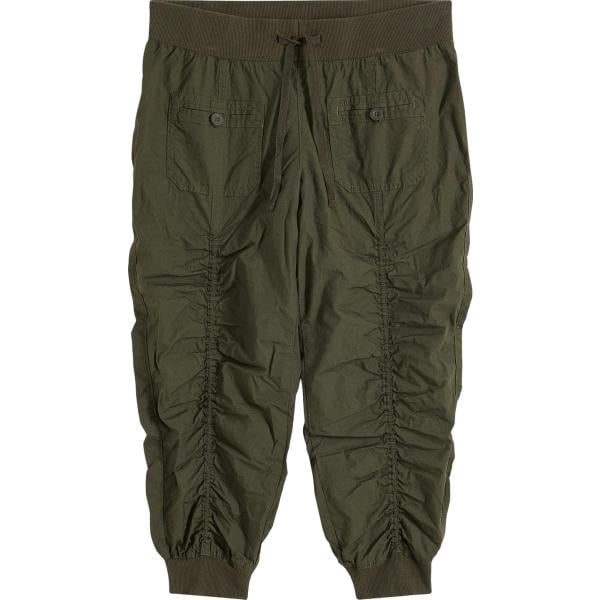 pantaloni capri bonprix verde