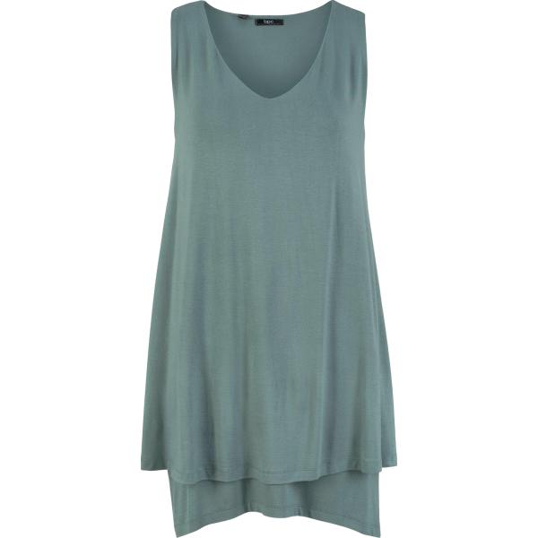 top bonprix grigio