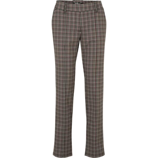 pantaloni Bpc bonprix collection marrone a quadri