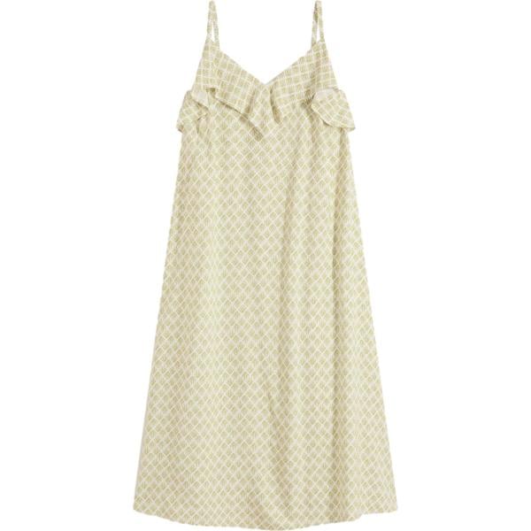vestiti midi/longuette bonprix bianco