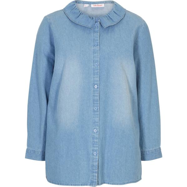 camicie bonprix blu