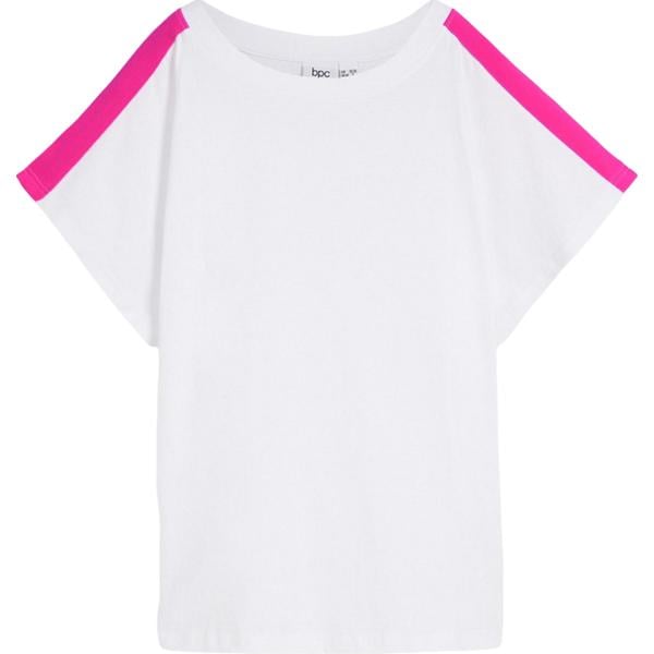 t-shirt bonprix bianco a righe
