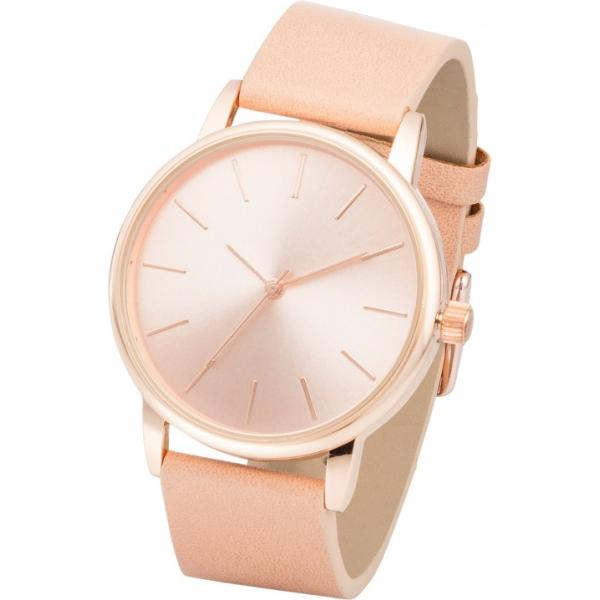 Orologio in oro rosa beige Bodyflirt bianco