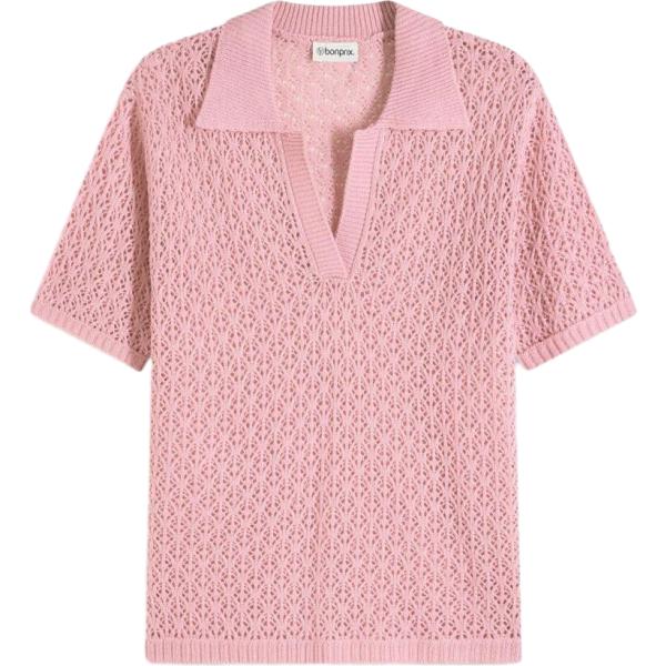 polo bonprix rosa