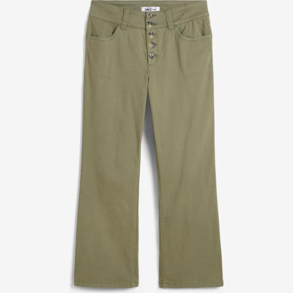 jeans dritti bonprix verde