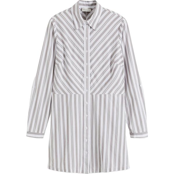camicie bonprix grigio